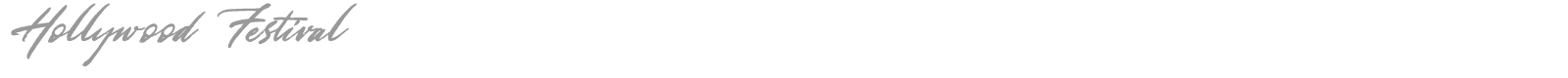 Hollywood Festival font preview
